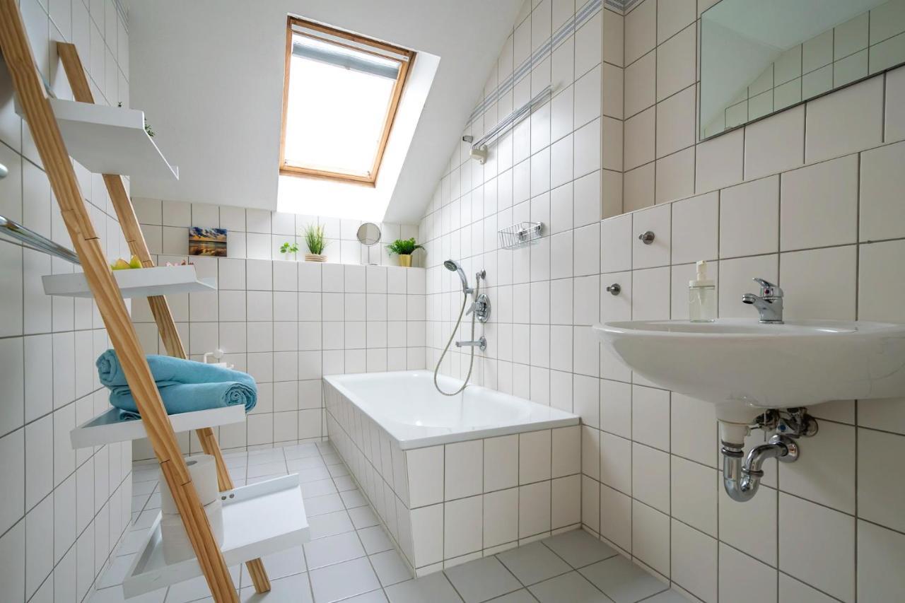 Blue Chili 99 - Grosszuegiges Loft Wlan Boxspringbett Bis 4 Pers Leilighet Leipzig Eksteriør bilde