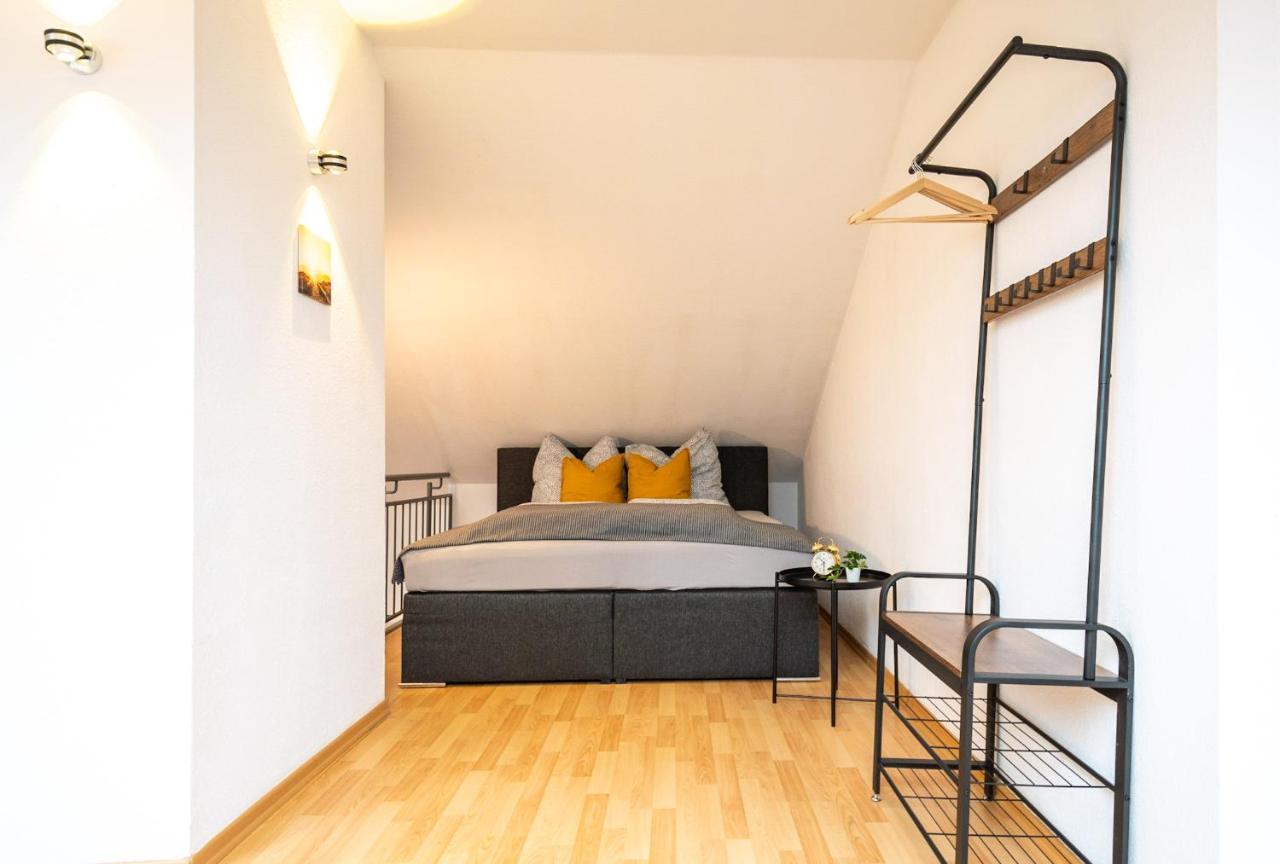Blue Chili 99 - Grosszuegiges Loft Wlan Boxspringbett Bis 4 Pers Leilighet Leipzig Eksteriør bilde