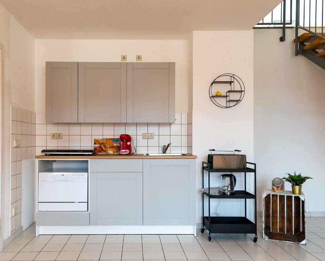 Blue Chili 99 - Grosszuegiges Loft Wlan Boxspringbett Bis 4 Pers Leilighet Leipzig Eksteriør bilde