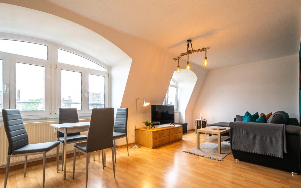 Blue Chili 99 - Grosszuegiges Loft Wlan Boxspringbett Bis 4 Pers Leilighet Leipzig Eksteriør bilde