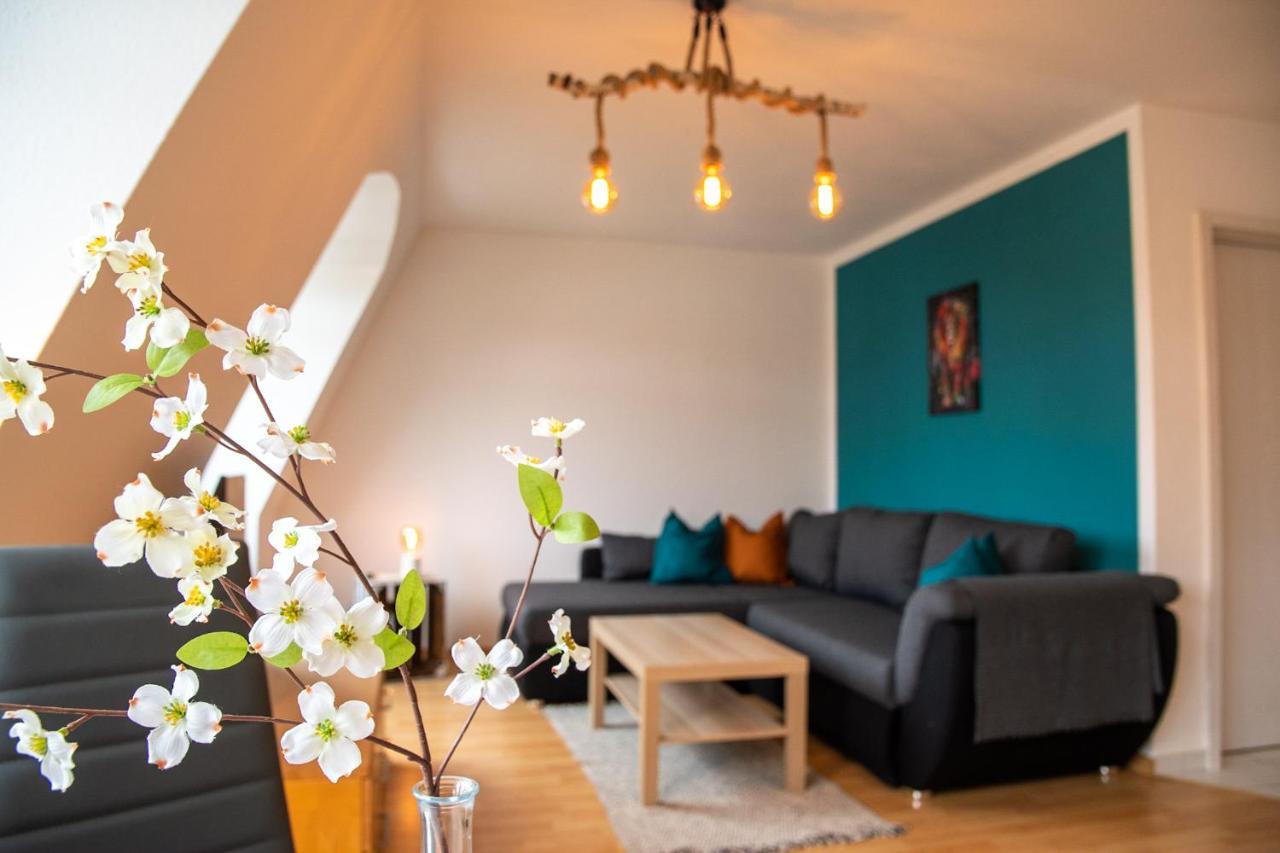 Blue Chili 99 - Grosszuegiges Loft Wlan Boxspringbett Bis 4 Pers Leilighet Leipzig Eksteriør bilde