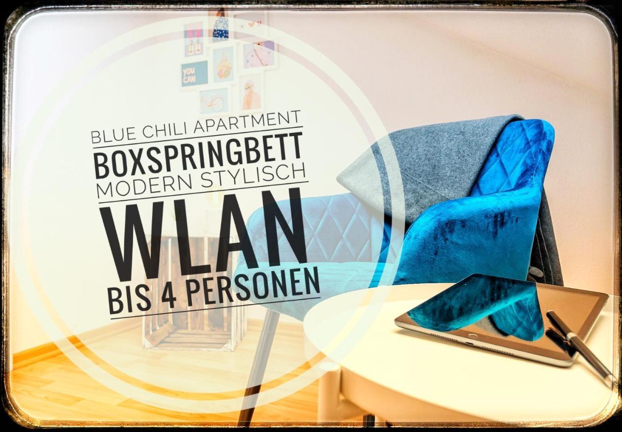 Blue Chili 99 - Grosszuegiges Loft Wlan Boxspringbett Bis 4 Pers Leilighet Leipzig Eksteriør bilde